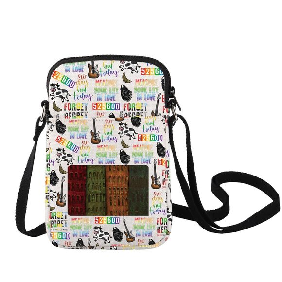 Roger Musical Crossbody Bag Roger & Mimi Fans Gift Mimi Drama Shoulder Bag T_T - Picture 1 of 7